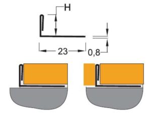 Схема L профиль Схема L профиль