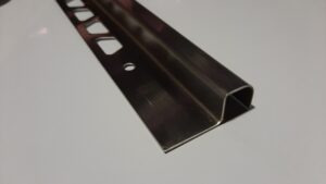 нержавеющий профиль под плитку KUR нержавеющий профиль под плитку KUR