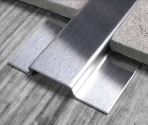 Профиль для плитки G из нержавейки Профиль для плитки G