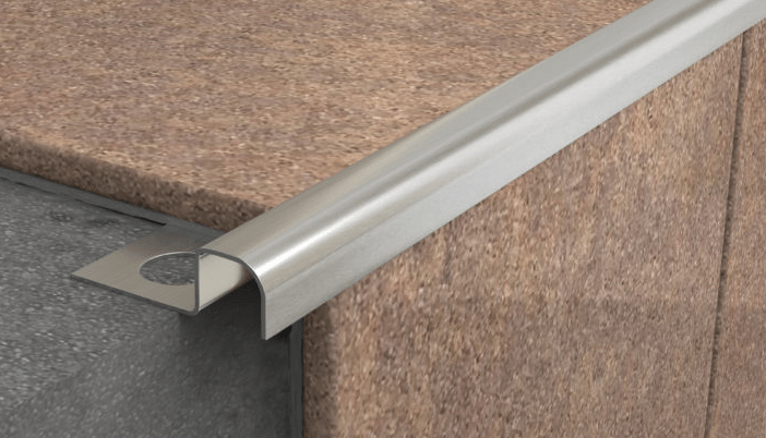 Профиль для плитки из нержавейки