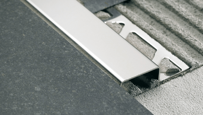 Бордюрный профиль из нержавеющей стали